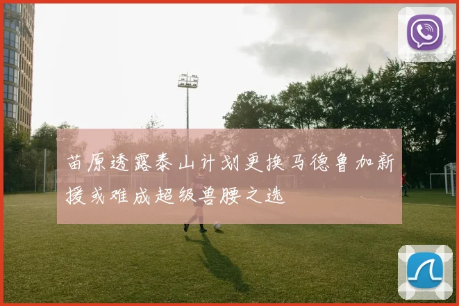 苗原透露泰山计划更换马德鲁加新援或难成超级兽腰之选